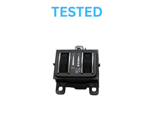14-17 Maserati Ghibli Dash Headlight Ambient Light Switch Adjustment Control Oem
