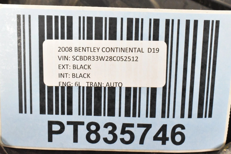 Load image into Gallery viewer, 07-11 Bentley Continental Front Left Side Inner Door Panel Filler Plate Oem
