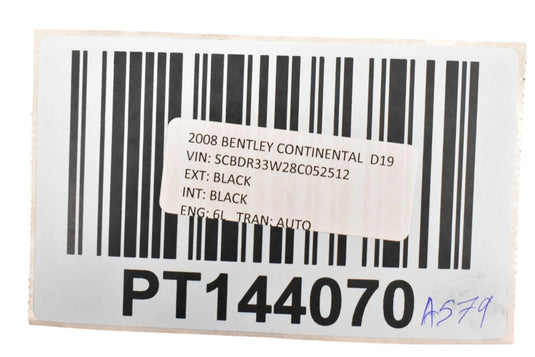 2003-2013 Bentley Continental GT Left Driver Engine Hood Hinge 3W0823301 OEM