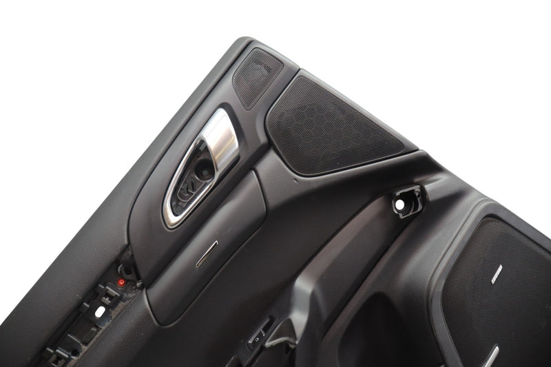 Load image into Gallery viewer, 11-18 Porsche Cayenne Rear Left Driver Side Interior Door Trim Panel Black Oem
