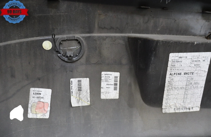 Load image into Gallery viewer, 03-05 BMW E85 E86 Z4 Rear Bumper Cover Panel Assembly White 51127055468 Oem
