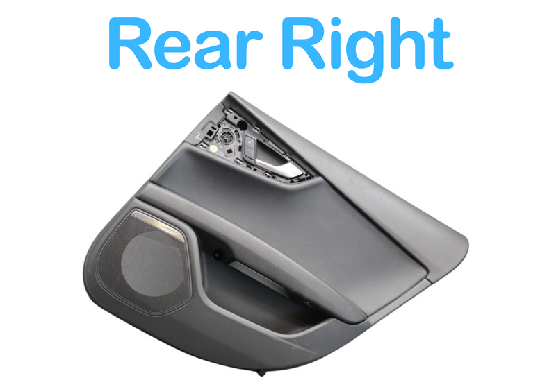 Load image into Gallery viewer, 12-17 Audi A7 Quattro Rear Right Passenger Side Interior Door Panel Trim Oem
