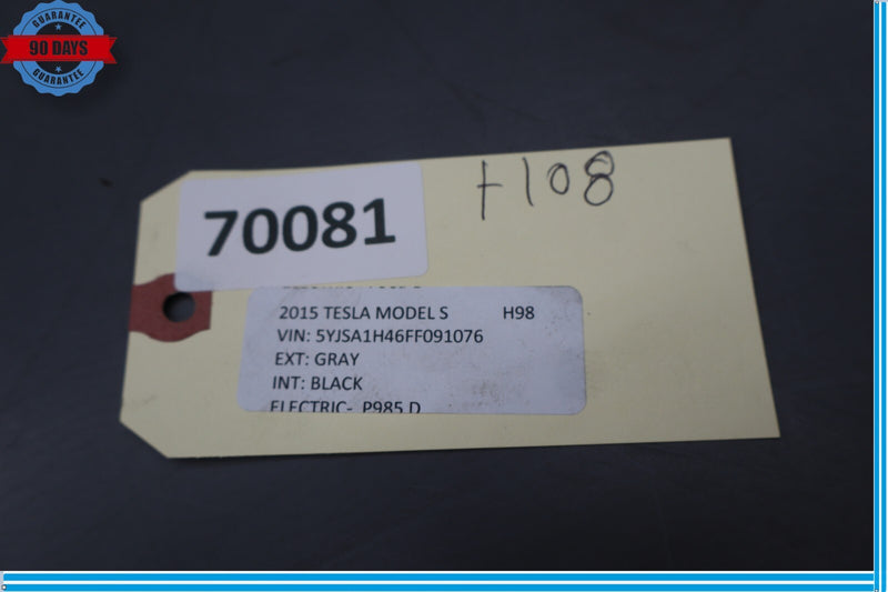 Load image into Gallery viewer, 12-20 Tesla Model S Rear Right Side Trunk Liftgate Panel Side Trim Cover Oem
