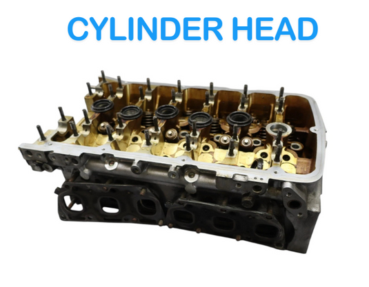 03-12 Bentley Continental Flying Spur Engine Cylinder Head 07C103374Q OEM