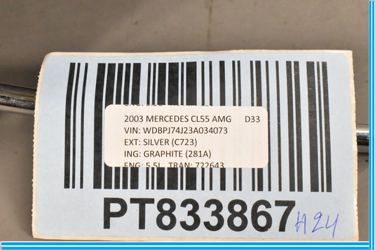 00-06 Mercedes CL500 CL600 W215 Front Left Driver Seat Headrest Head Rest Oem