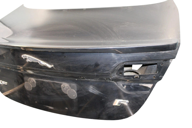 Load image into Gallery viewer, 12-15 Jaguar XF XFR X250 Rear Trunk Deck Lid Tail Light Gate Spoiler Black Oem
