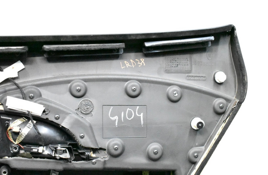 03-13 Maserati Quattroporte M139 Rear Left Side Interior Door Panel 66939800 Oem