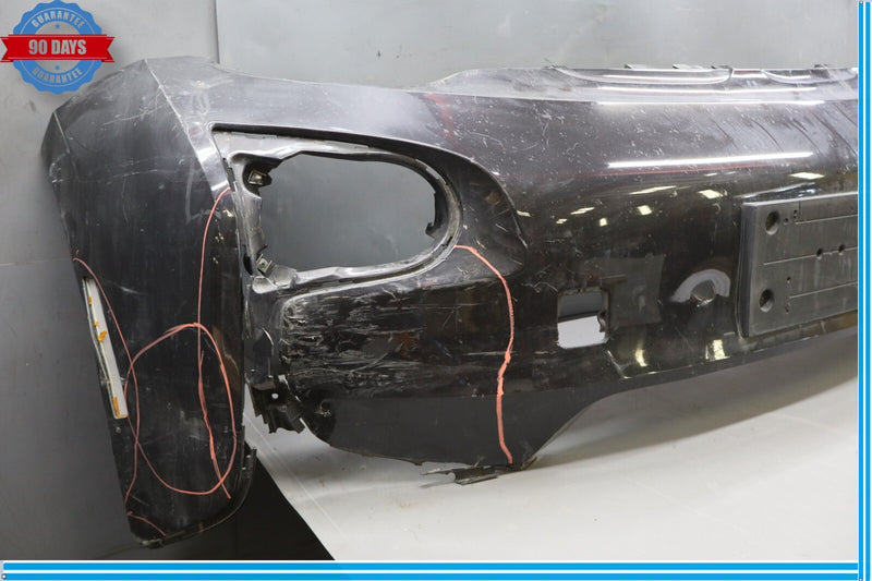 Load image into Gallery viewer, 14-17 BMW i3 i3s Front Bumper Cover Panel Assembly Black 737444604 *damaged*
