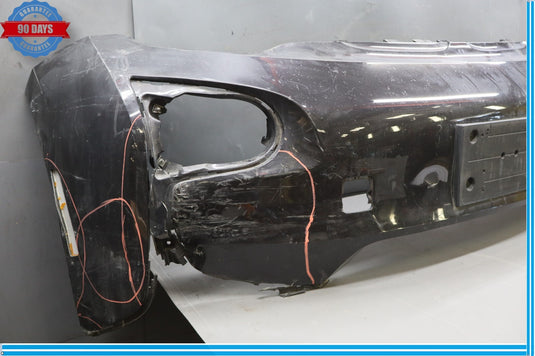 14-17 BMW i3 i3s Front Bumper Cover Panel Assembly Black 737444604 *damaged*