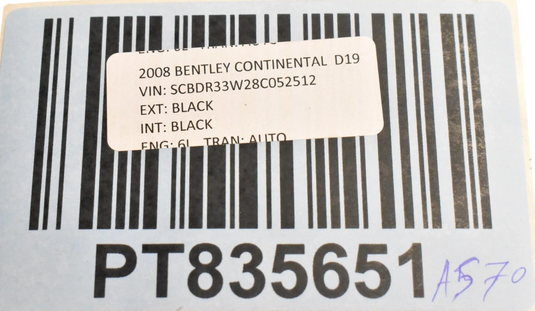 03-13 Bentley Continental GTC Dash Panel Speedometer Trim Bezel 3W0857059 Oem