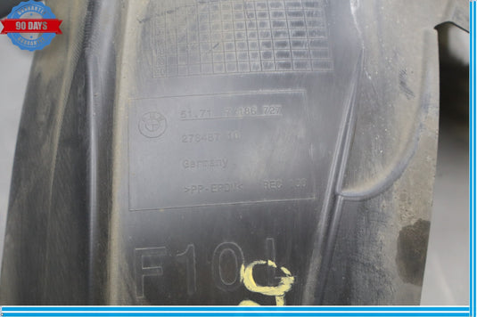 11-16 BMW 535i xDrive Front Left Side Wheelhouse Fender Liner Cover Oem