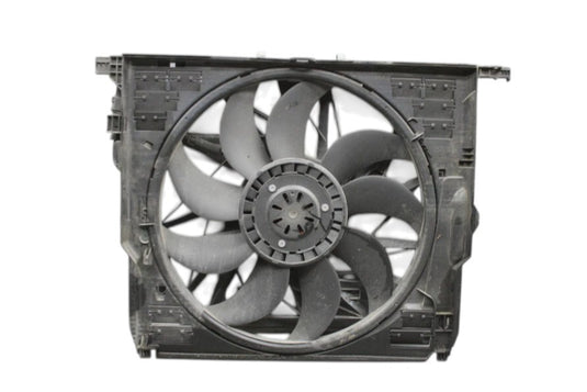 09-15 BMW 750i 740i Engine Radiator Cooling Fan Shroud W/ Motor 17427575258 OEM