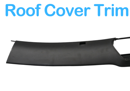 97-12 Porsche Boxster Front Upper Overhead Windshield Roof Cover Trim Panel Oem