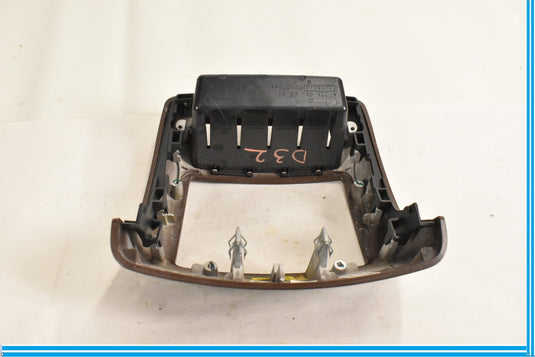 07-13 Mercedes W221 S400 S63 Center Console Rear AC Control Trim Bezel Wood OEM 