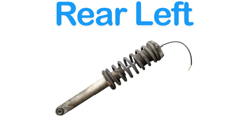 Load image into Gallery viewer, 07-11 Maserati Quattroporte M139 Rear Left Side Shock Strut Absorber 248256 Oem
