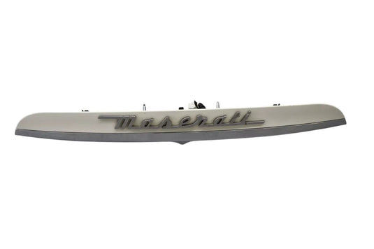 14-17 Maserati Ghibli Rear Trunk License Plate Light Cover Trim 670010759 OEM