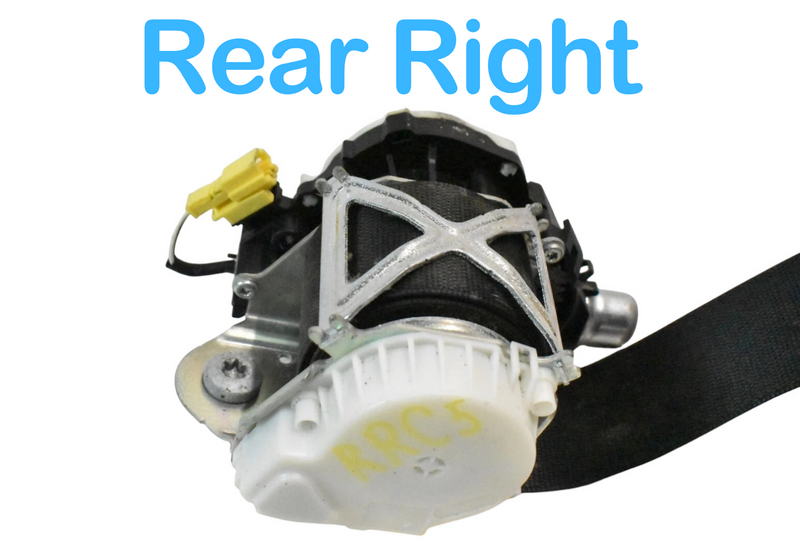 Load image into Gallery viewer, 06-13 Mercedes R350 R500 Rear Right Side 3rd Row Seat Belt Retractor Black Oem
