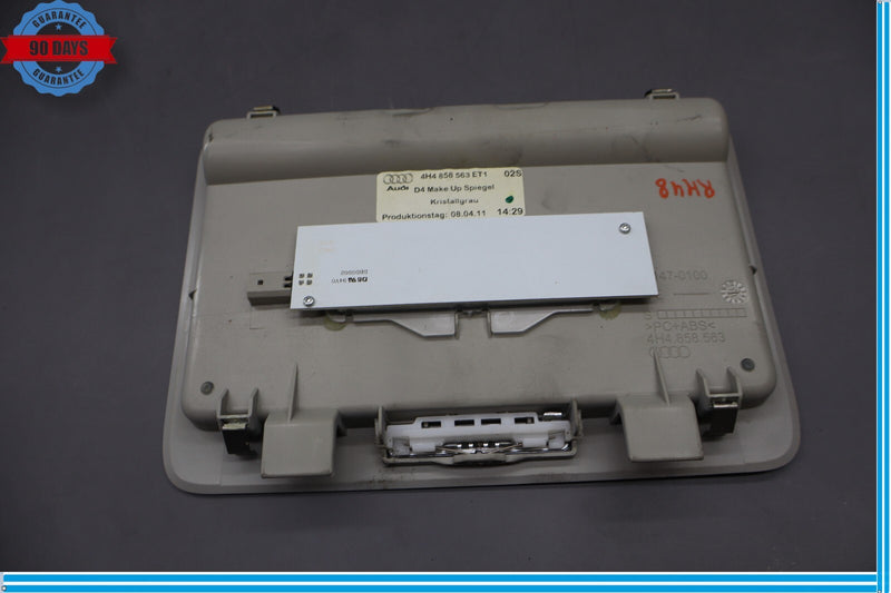 Load image into Gallery viewer, 11-12 Audi A8 Quattro S8 Rear Left/Right Roof Liner Vanity Makeup Mirror  Oem
