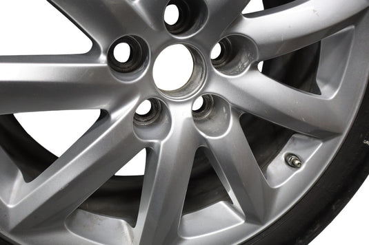 07-09 Lexus LS460 18x7.5J 18" 9-Spoke Alloy Wheel Rim Tire 4261150730 Silver Oem