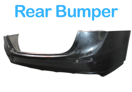 14-17 Maserati Ghibli Rear Bumper Cover Panel Assembly Black 670010943 Oem
