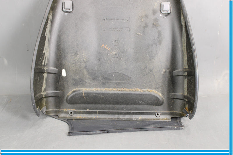 Load image into Gallery viewer, 03-06 Mercedes R230 SL500 Front Left Seat Leather Upper Backrest Trim Panel Oem
