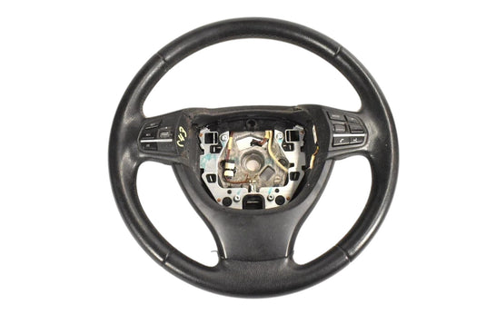 11-16 BMW 535i 528i 550i Power Steering Wheel Leather W/Switches 36362441 Oem