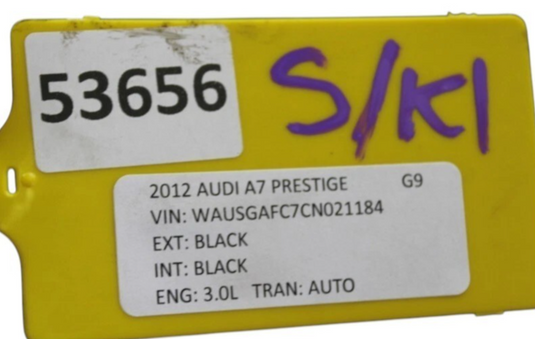 12-18 Audi A7 Quattro Rear Left Driver Side Spindle Knuckle Hub Bearing Oem