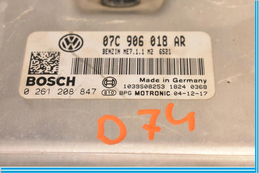 03-10 Bentley Continental Engine Computer Control Module 07C906018AR OEM