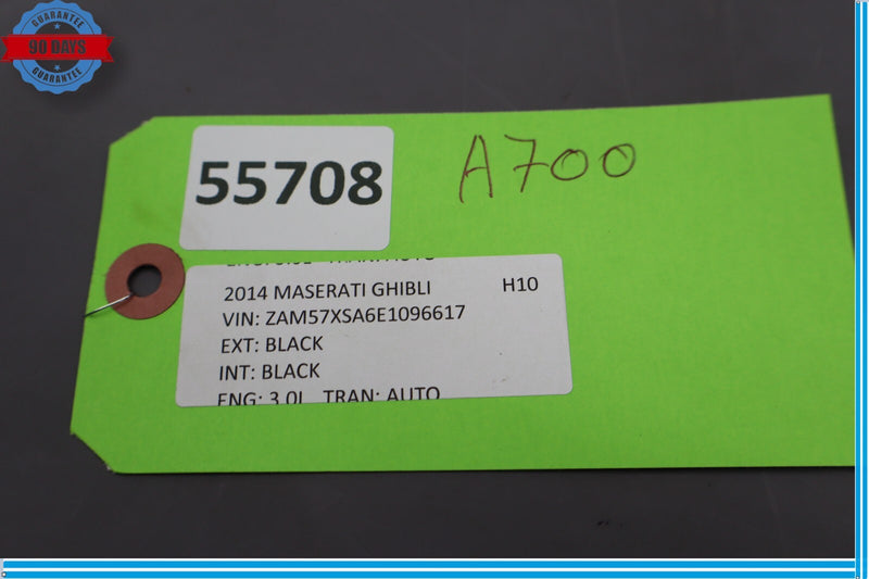 Load image into Gallery viewer, 14-17 Maserati Ghibli Front Steering Column Cover Trim Panel 670010265 Oem
