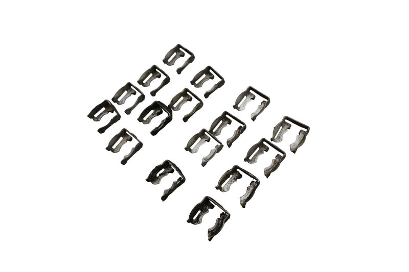Load image into Gallery viewer, 03-08 Mercedes R230 SL500 Engine Fuel Injector Retaining Clip Mount Set Oem
