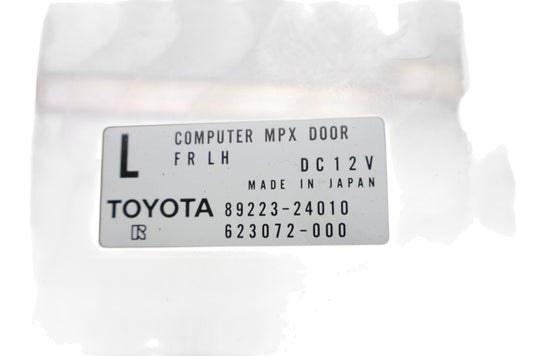 02-08 Lexus Z40 SC430 Front Left Driver Side Door Control Module Unit ECU Oem