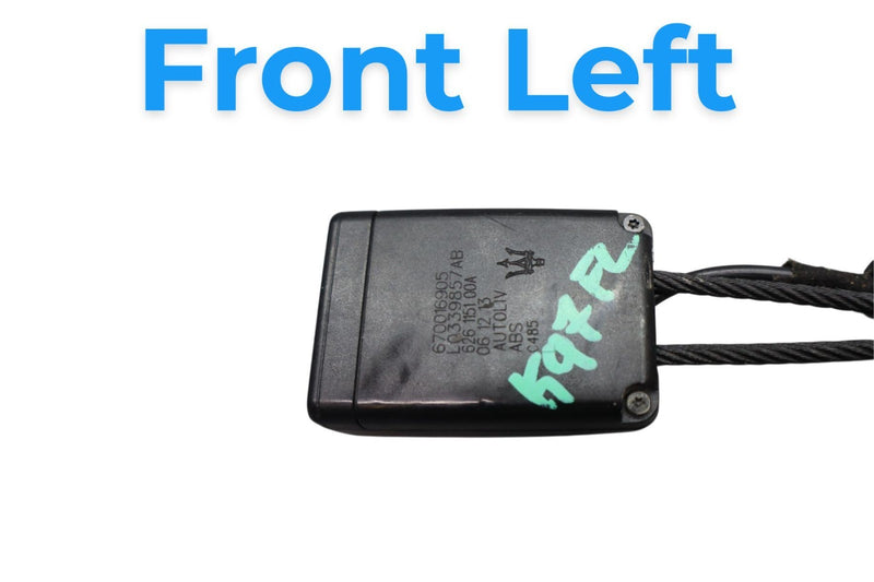 Load image into Gallery viewer, 14-22 Maserati Ghibli Front Left Driver Side Seat Belt Buckle 670016905 Oem
