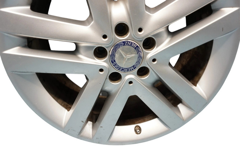 Load image into Gallery viewer, 12-19 Mercedes X166 GLS450 8.5 x R19 19" Alloy Wheel Rim Silver 1664011302 OEM

