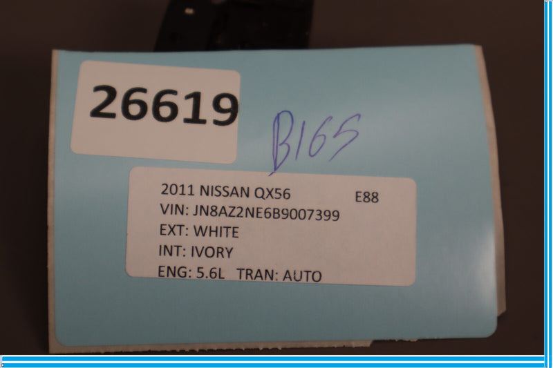 Load image into Gallery viewer, 11-17 Infiniti QX56 QX80 3rd Row Right Passenger Seat Power Folding Switch Oem
