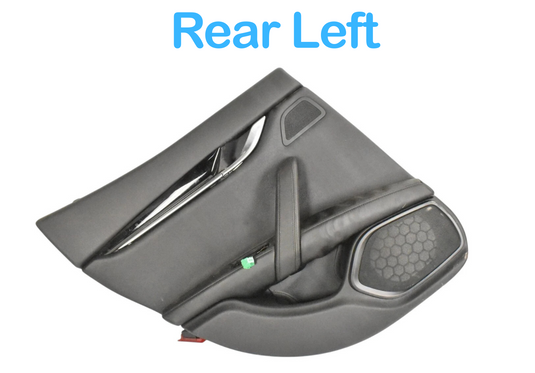 14-17 Maserati Ghibli Rear Left Complete Interior Door Panel 06700086140 Oem