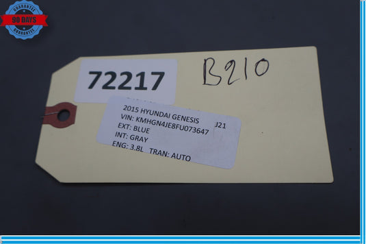 15-20 Hyundai Genesis G80 Front Left Side Seat Inner Compartment Trim Cover Oem