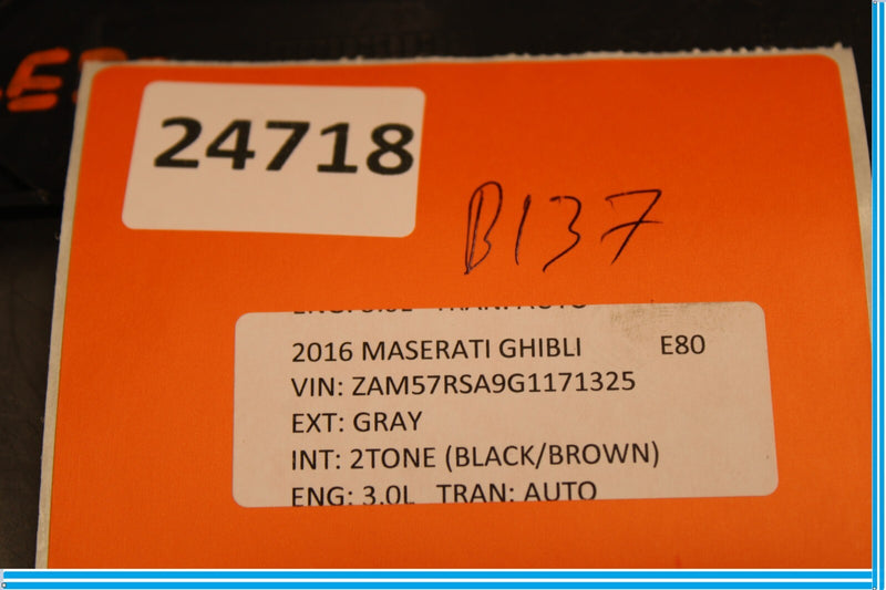 Load image into Gallery viewer, 14-20 Maserati Ghibli S Front Left Side A Pillar Middle Cover Trim Oem
