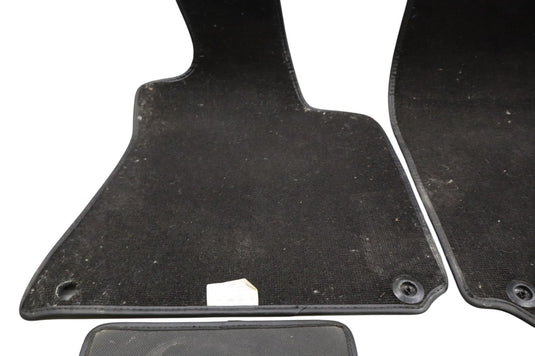 14-17 Maserati Ghibli Front Rear Floor Carpet Mats 4PC Black 673004328 Oem