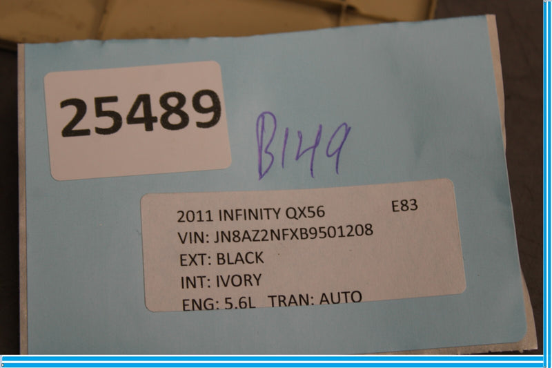 Load image into Gallery viewer, 11-17 Infiniti QX56 QX80 Right Side Interior Trunk Lid Panel Mask Cover Cap Oem
