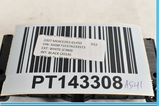 06-11 Mercedes W251 R350 ML450 GL550 Rear A/C Heater Climate Control Switch OEM