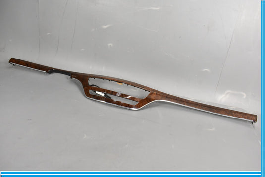 10-13 Mercedes S550 S600 W221 Center Dashboard Dash Trim Molding Wood Oem