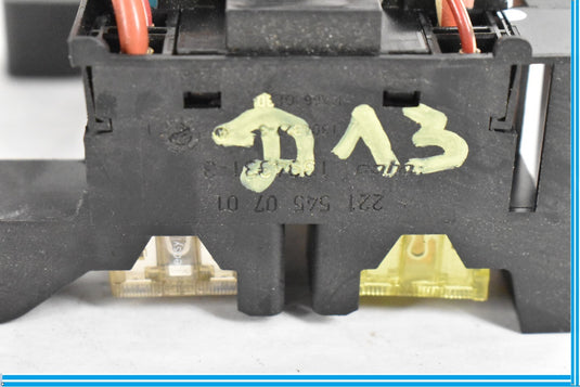 07-14 Mercedes W216 CL500 S550 Front Right Dashboard Fuse Box Relay OEM
