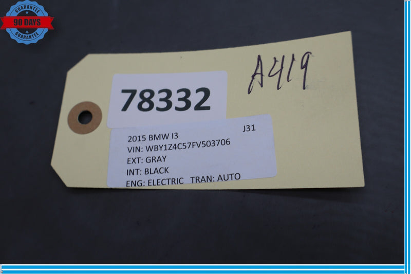 Load image into Gallery viewer, 14-21 BMW I01 i3 i3s Front Right Side Seat Backrest Release Trim 7304228 Oem
