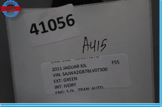 10-13 Jaguar XJ XJL Left Driver Side Seat Belt Seatbelt Buckle Black Oem