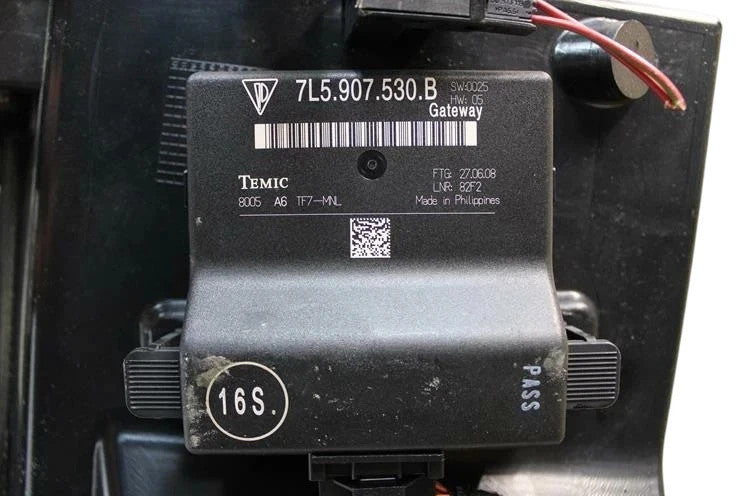 Load image into Gallery viewer, 03-10 Porsche Cayenne Glove Box Storage Tray Compartment Black 7L5857147B Oem
