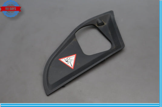 09-15 BMW 740i 750i Left Side Engine Bay Fender Seal Cover Apron Trim Oem