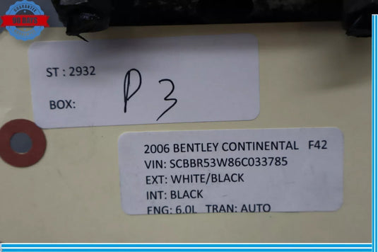 03-07 Bentley Continental Flying Spur ABS Anti Lock Brake Pump Module Unit OEM