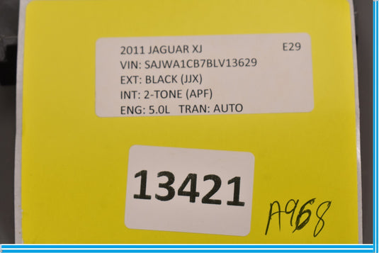 11-19 Jaguar XJ X351 Rear Left Driver Side Antenna Amplifier Receiver Oem