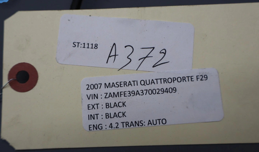 03-08 Maserati Quattroporte Rear Right Side Suspension Height Level Sensor Oem