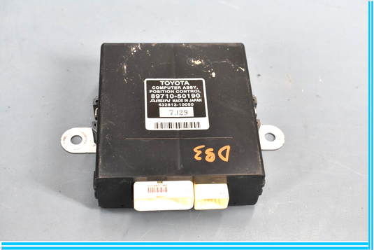 07-09 Lexus LS460 Rear Seat Mounted Position Control Module Oem